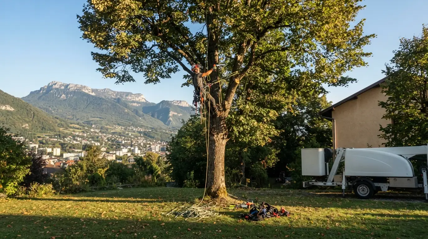 Élagage et Abattage d'Arbres à Chambéry : Élagueur Grimpeur Certifié